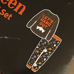 NIP Girls Halloween PJ Set, Size S-6/6x